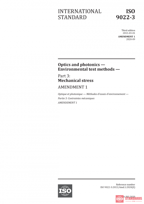 ISO 9022-3:2015/Amd 1:2020 PDF