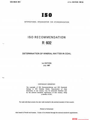 ISO/R 602:1967 PDF