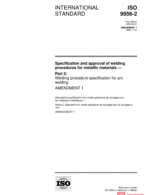 ISO 9956-2:1995/Amd 1:1998 PDF