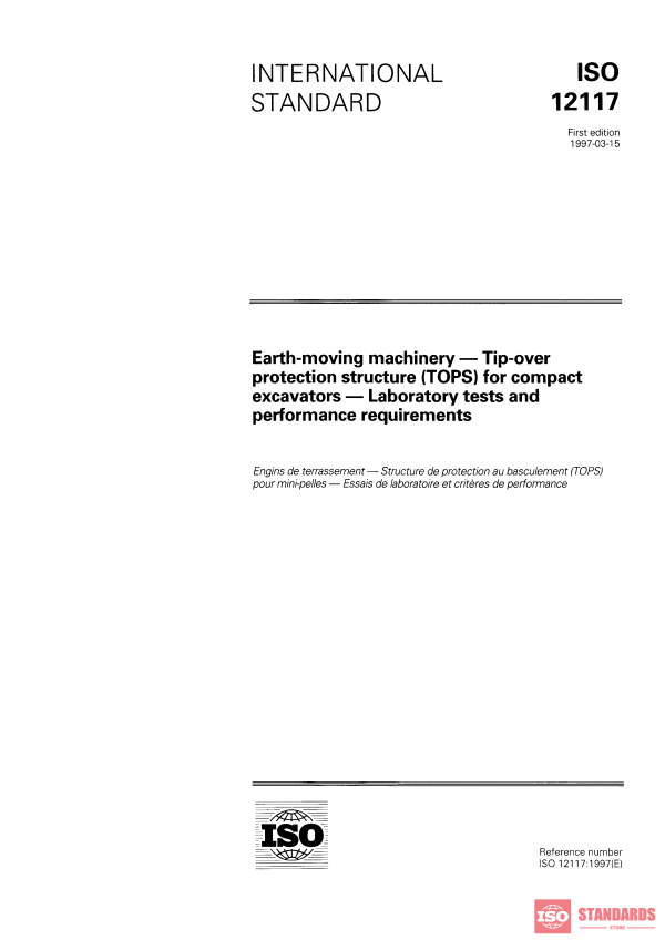 ISO 12117:1997 PDF