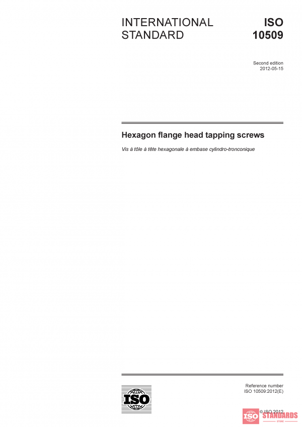 ISO 10509:2012 PDF