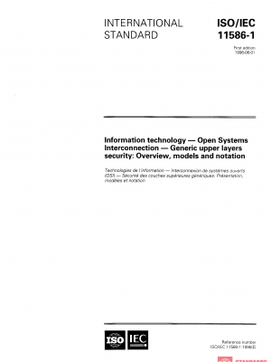 ISO/IEC 11586-1:1996 PDF