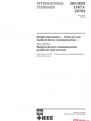 ISO/IEEE 11073-20702:2018 PDF