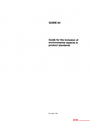 ISO Guide 64:1997 PDF