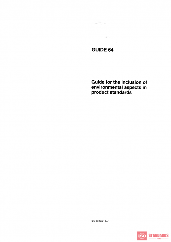 ISO Guide 64:1997 PDF