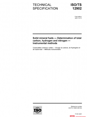 ISO/TS 12902:2001 PDF