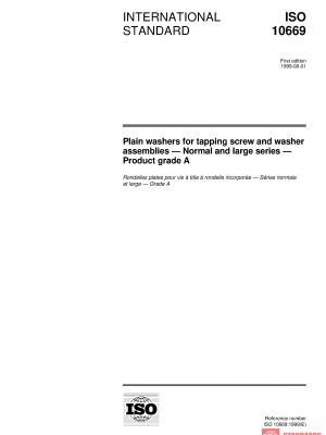 ISO 10669:1999 PDF
