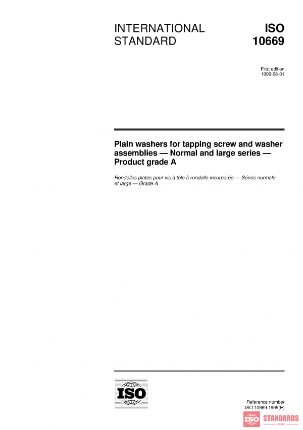 ISO 10669:1999 PDF