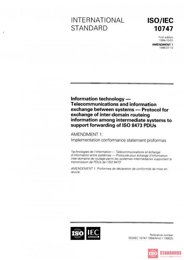 ISO/IEC 10747:1994/AMD1:1996 PDF