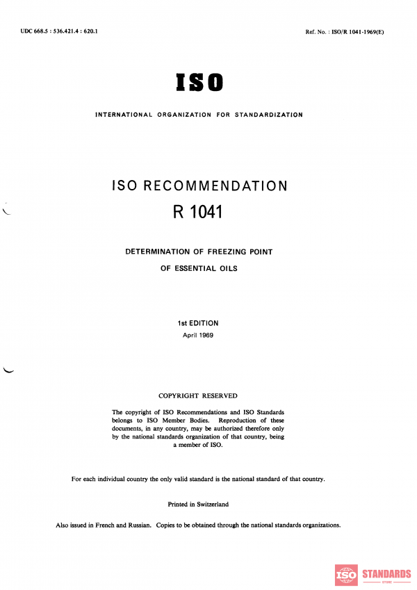 ISO/R 1041:1969 PDF