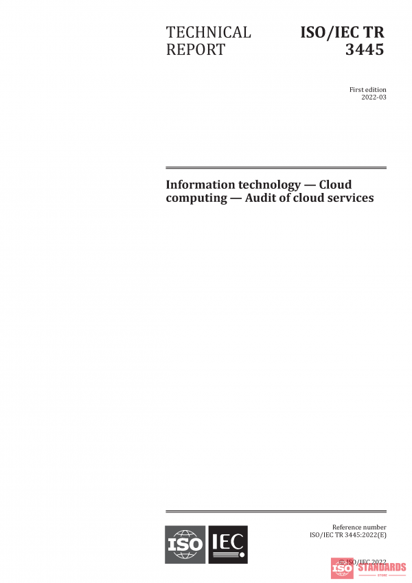 ISO/IEC TR 3445:2022 PDF