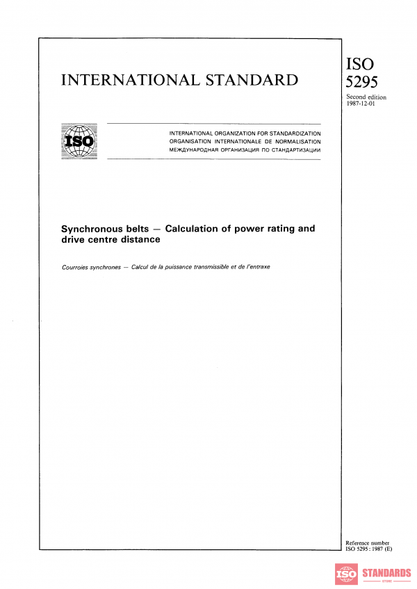 ISO 5295:1987 PDF