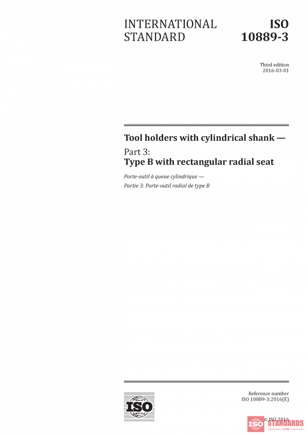 ISO 10889-3:2016 PDF