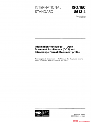 ISO/IEC 8613-4:1994 PDF