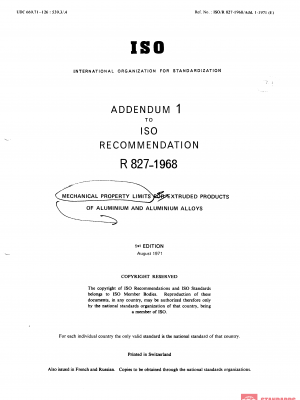 ISO/R 827:1968 PDF