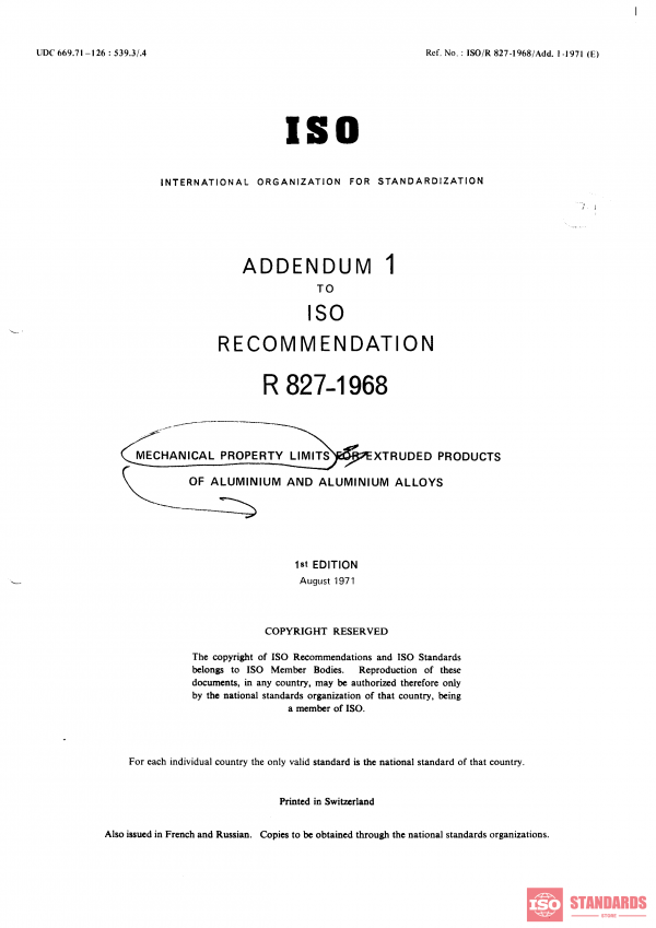 ISO/R 827:1968 PDF