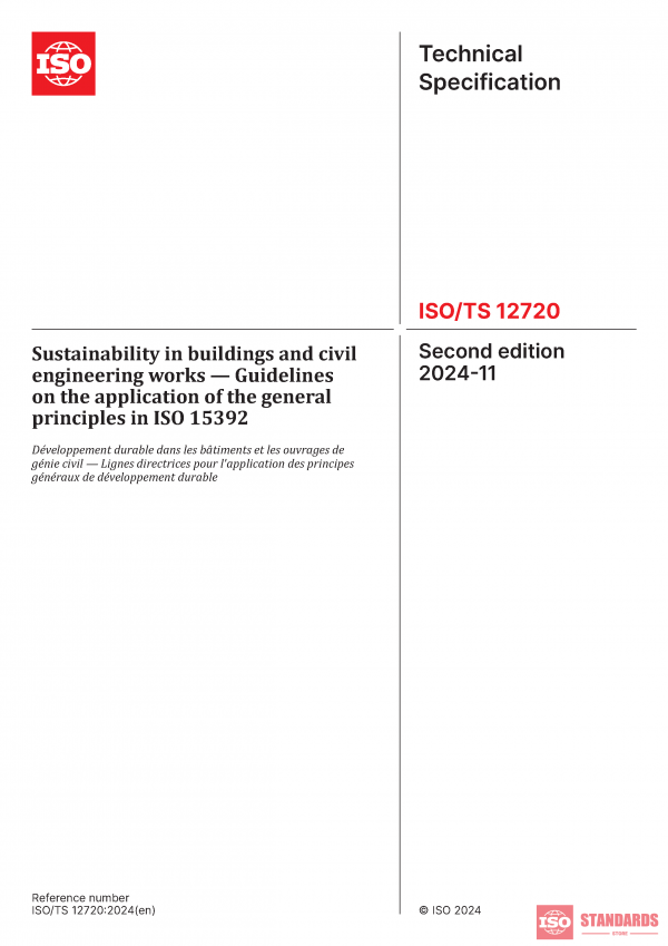 ISO/TS 12720:2024 PDF