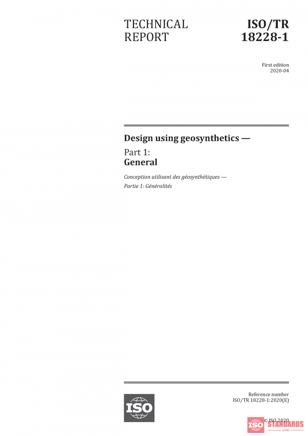 ISO/TR 18228-1:2020 PDF