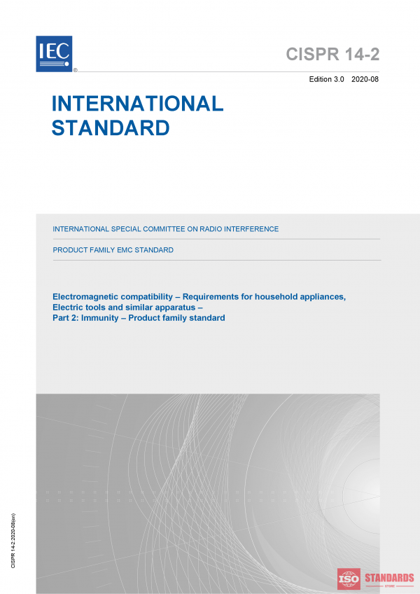 CISPR 14-2:2020 PDF
