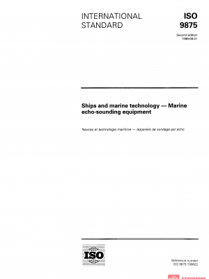 ISO 9875:1996 PDF