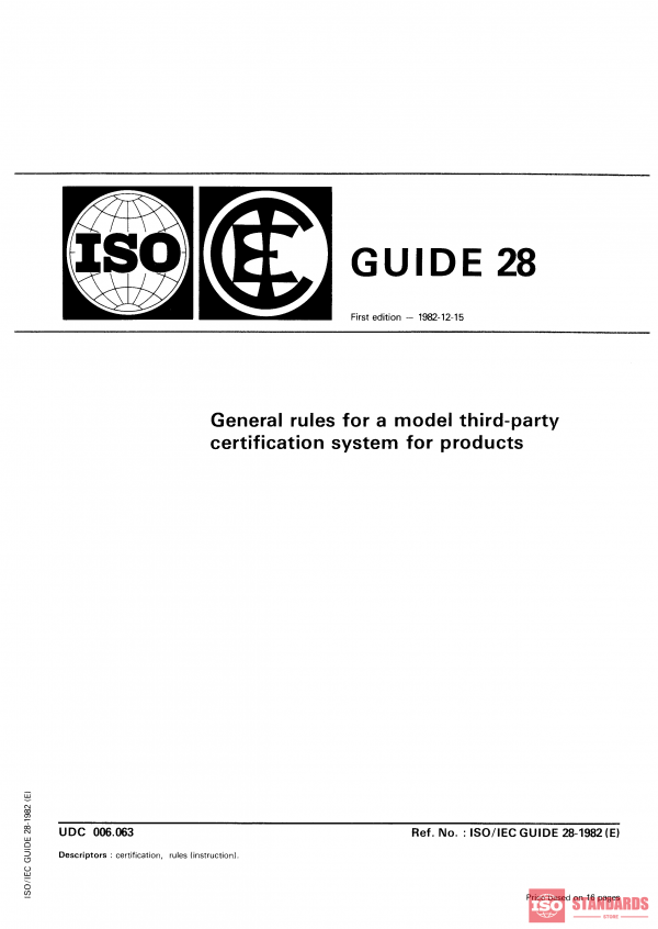 ISO/IEC Guide 28:1982 PDF