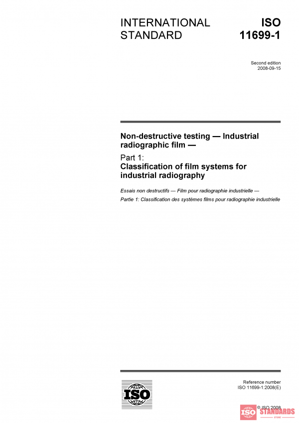 ISO 11699-1:2008 PDF