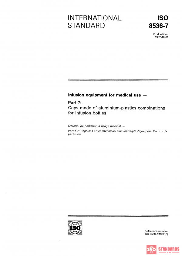 ISO 8536-7:1992 PDF