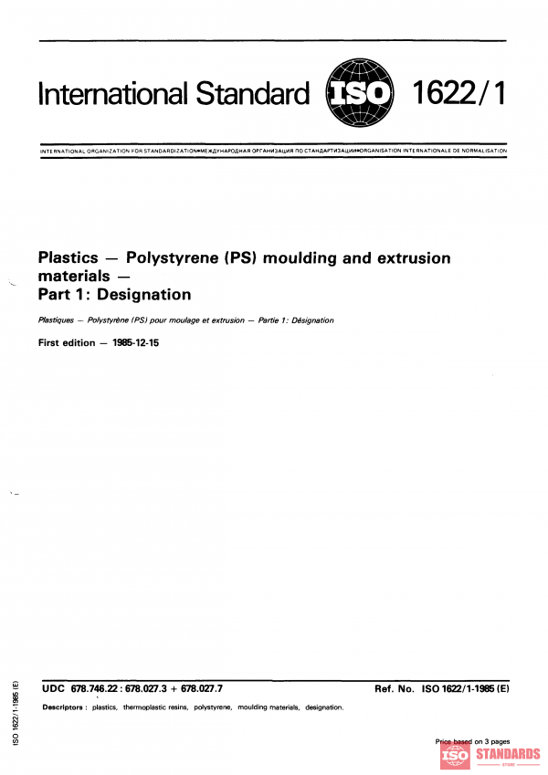 ISO 1622-1:1985 PDF