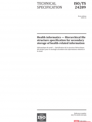 ISO/TS 24289:2021 PDF