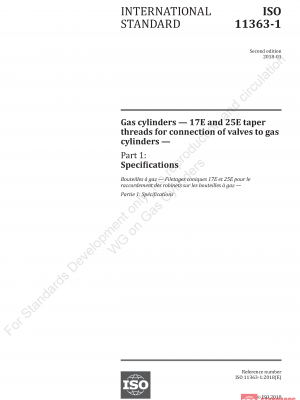 ISO 11363 WG 1:2018 PDF