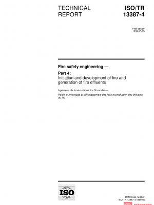 ISO/TR 13387-4:1999 PDF