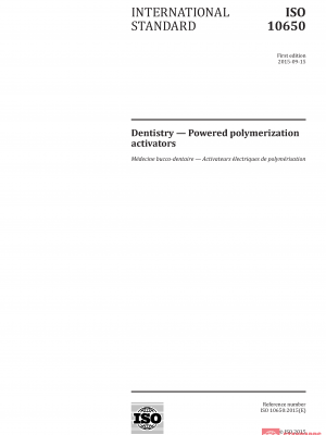 ISO 10650:2015 PDF