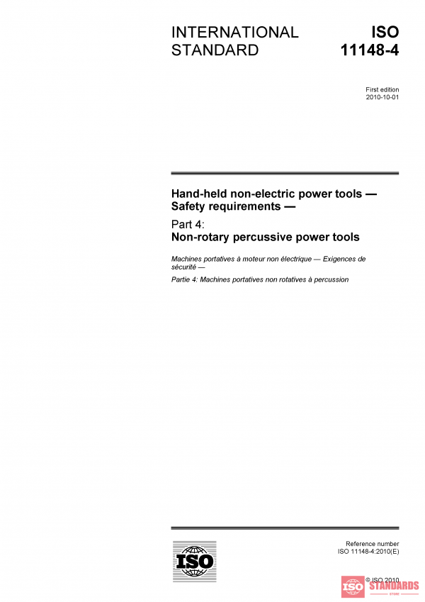 ISO 11148-4:2010 PDF