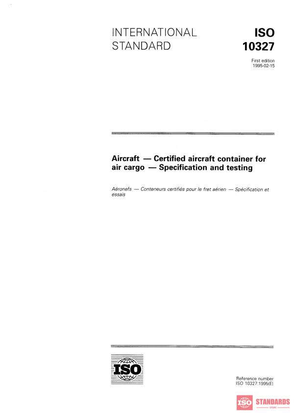 ISO 10327:1995 PDF