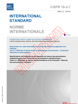 CISPR 16-2-1:2008+AMD1:2010+AMD2:2013 CSV PDF