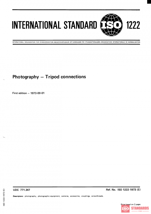 ISO 1222:1973 PDF