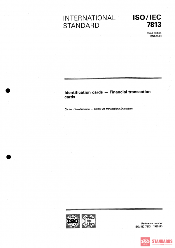 ISO/IEC 7813:1990 PDF