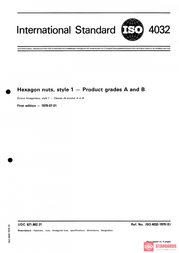 ISO 4032:1979 PDF