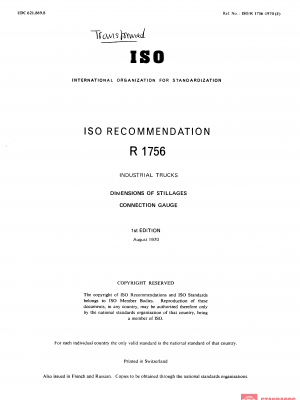 ISO/R 1756:1970 PDF