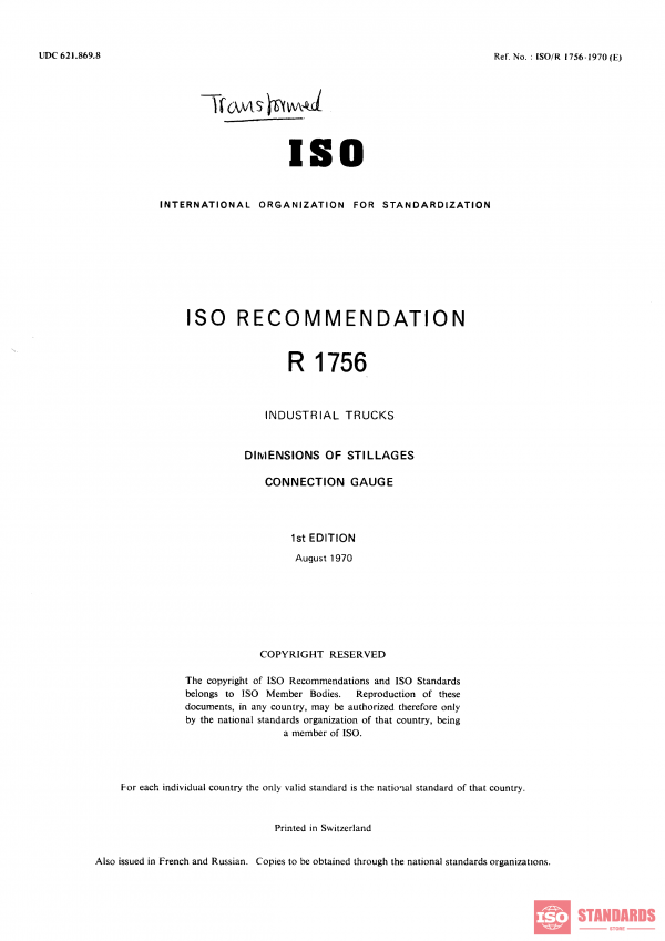 ISO/R 1756:1970 PDF