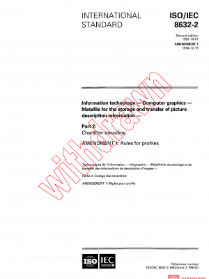 ISO/IEC 8632-2:1992/AMD1:1994 PDF