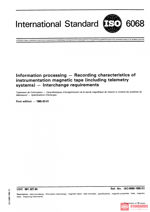 ISO 6068:1985 PDF