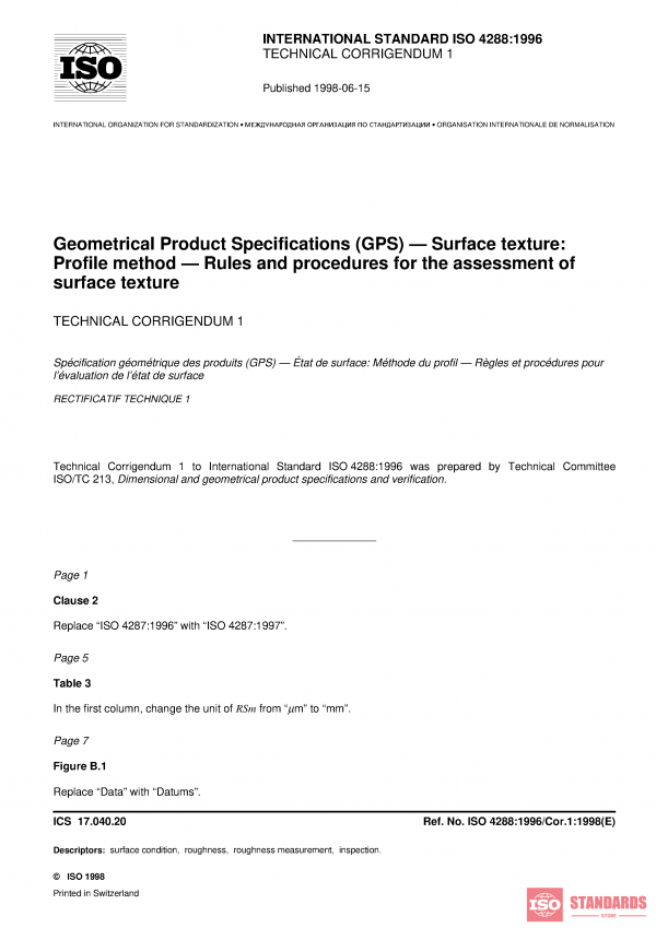 ISO 4288:1996/Cor 1:1998 PDF