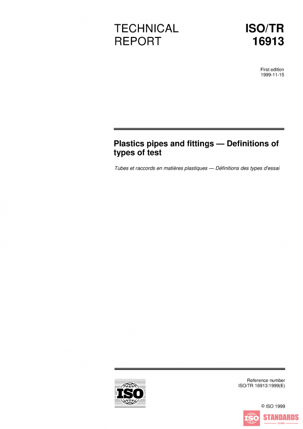 ISO/TR 16913:1999 PDF