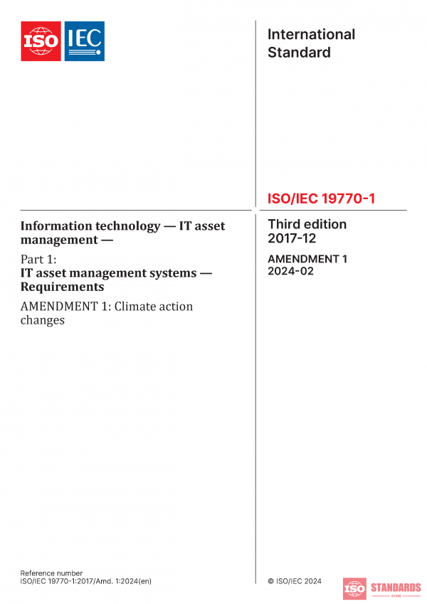 ISO/IEC 19770-1:2017/AMD1:2024 PDF