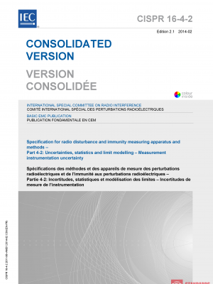 CISPR 16-4-2:2011+AMD1:2014 CSV PDF