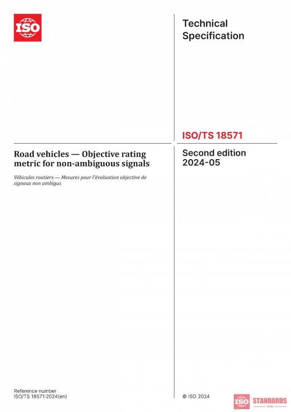 ISO/TS 18571:2024 PDF