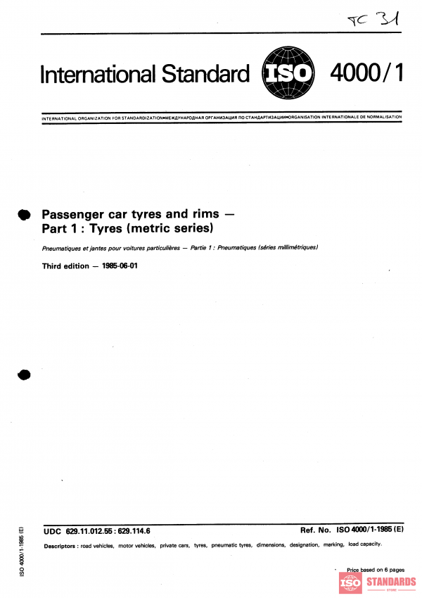 ISO 4000-1:1985 PDF
