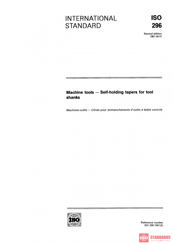ISO 296:1991 PDF
