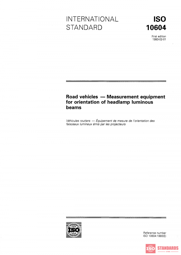 ISO 10604:1993 PDF